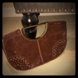 Brown Ted Baker clutch